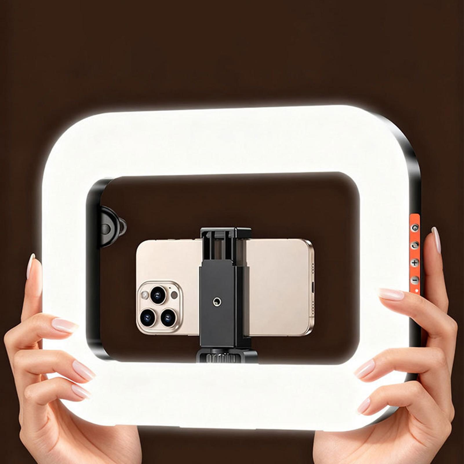 Photography Lighting Types - Luz LED Portátil Recarregável Tipo-C para