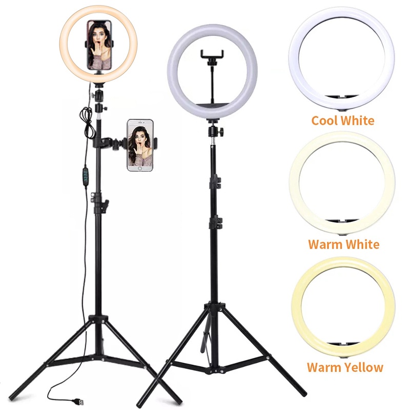 Photography Lighting Tent - Luz de Anel LED para Selfie