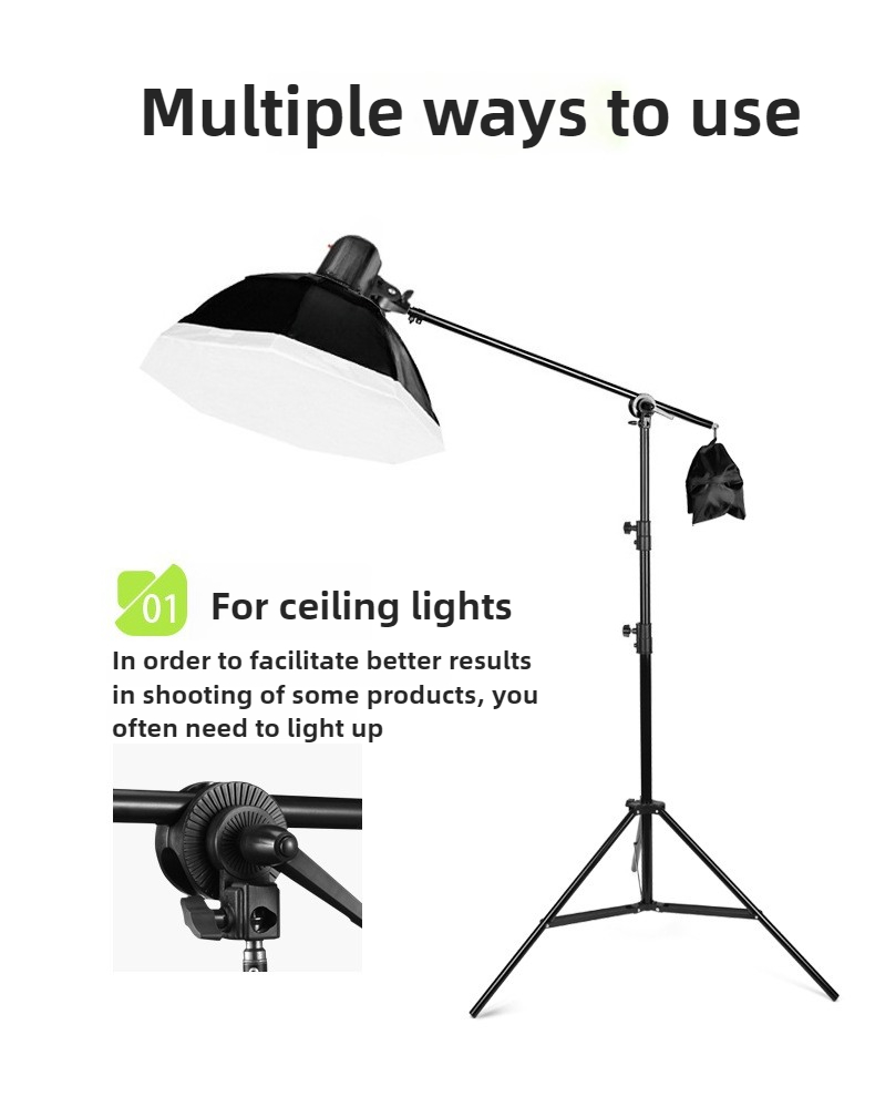 Reflector Arm Clamp - Suporte de Fixação Giratório com Cabeça