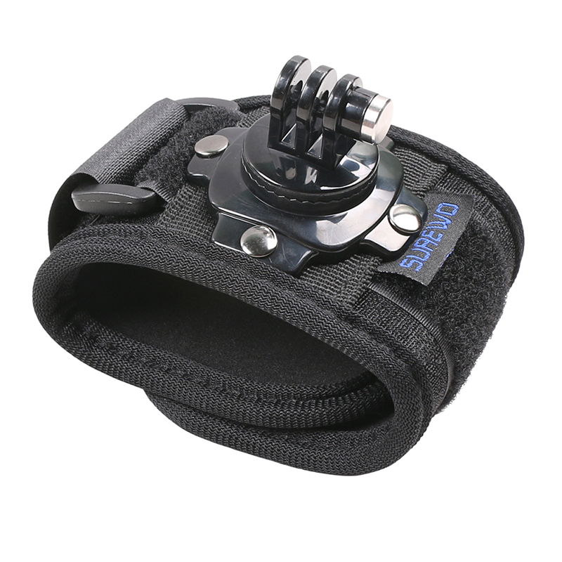 Gopro Action Camera Hero 13 Black - Suporte de pulseira SUREWO compatível com