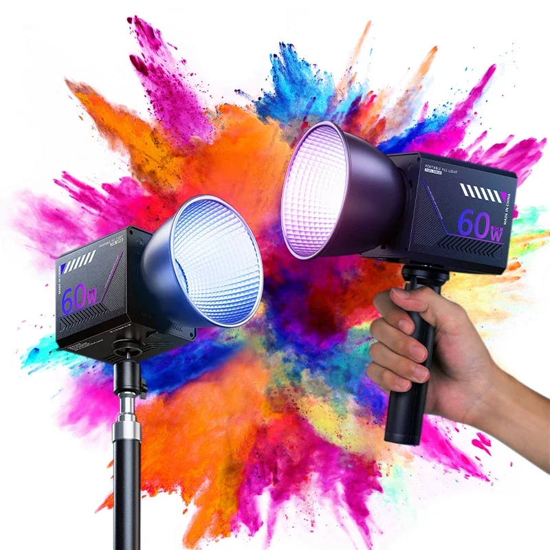 Photography Lighting Styles - Luz de vídeo RGB portátil LED