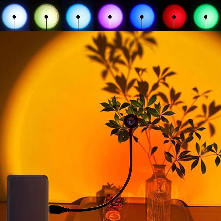 Photography Lighting Setup - MeeToo USB Pôr do Sol Mood