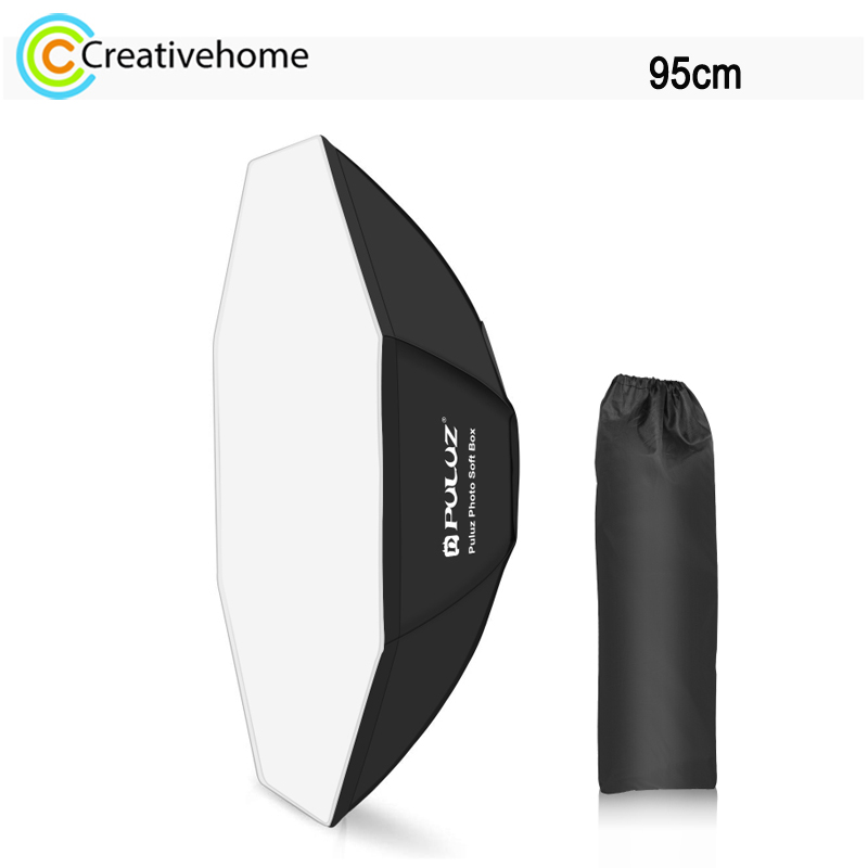 Photography Lighting Flash - Puluz-softbox octagon para fotografia, caixa de