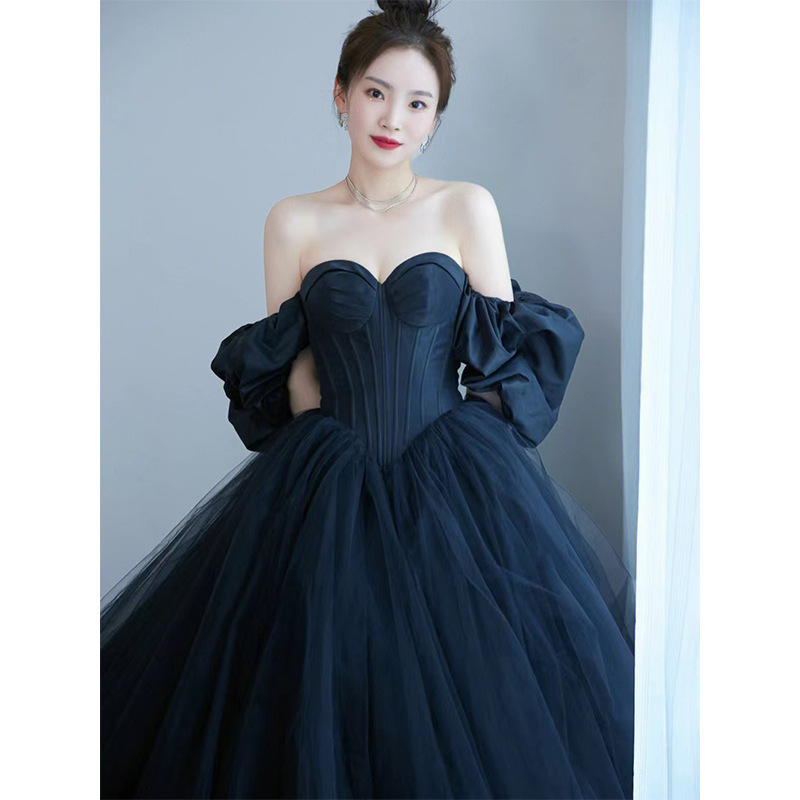 Photography Lighting Styles - Vestido de Noiva Longo de Cetim