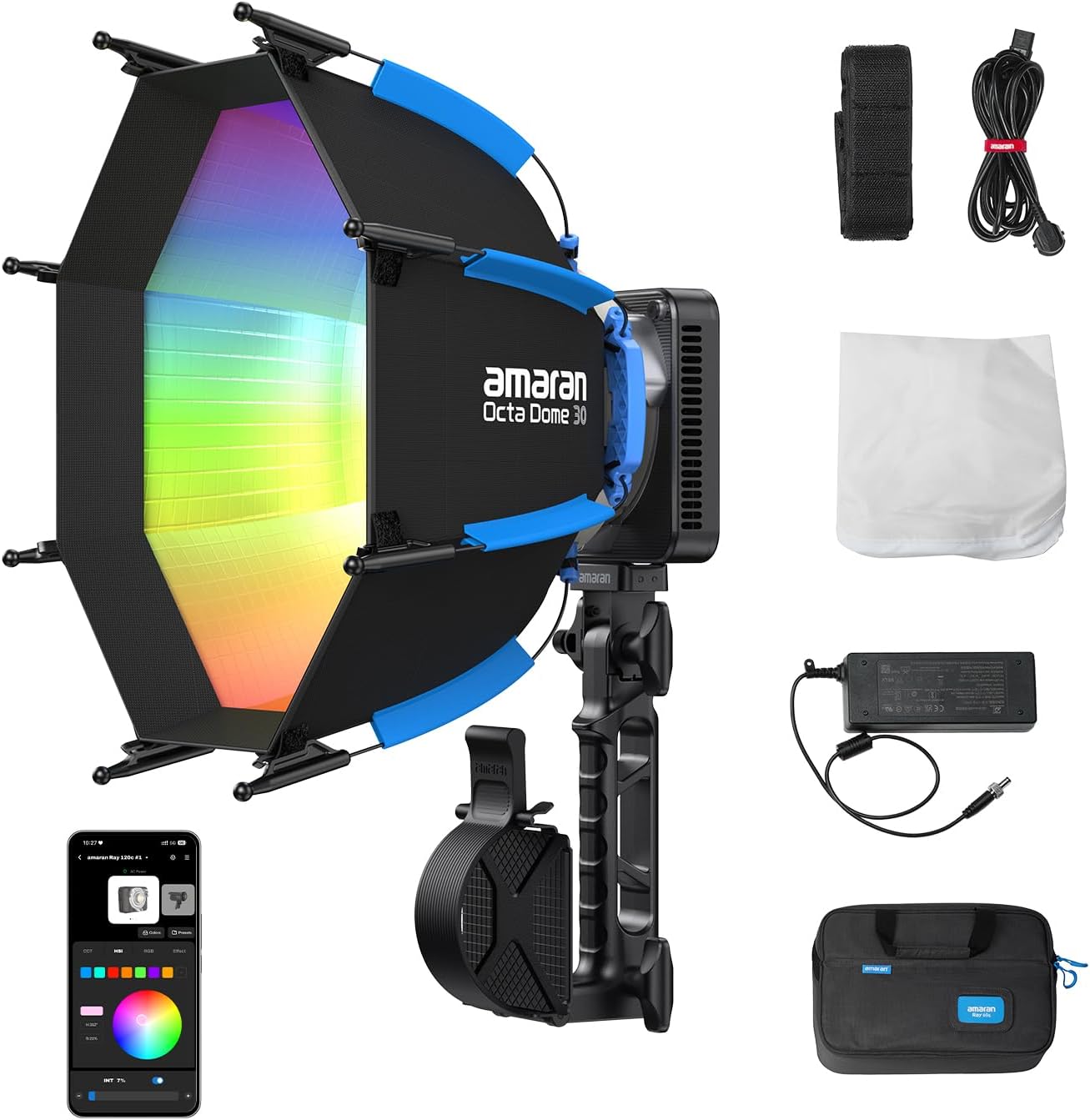 Photography Lighting App - Luz de Vídeo LED RGB de