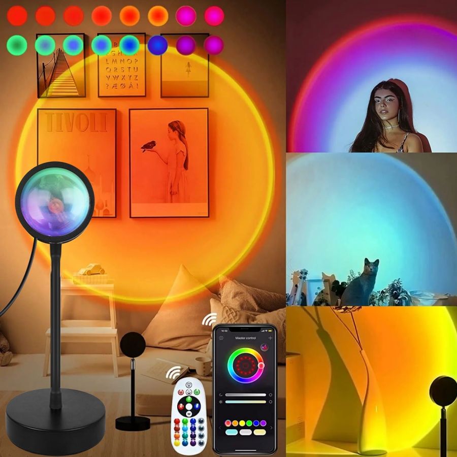 Photography Lighting App - Lâmpada de pôr do sol inteligente