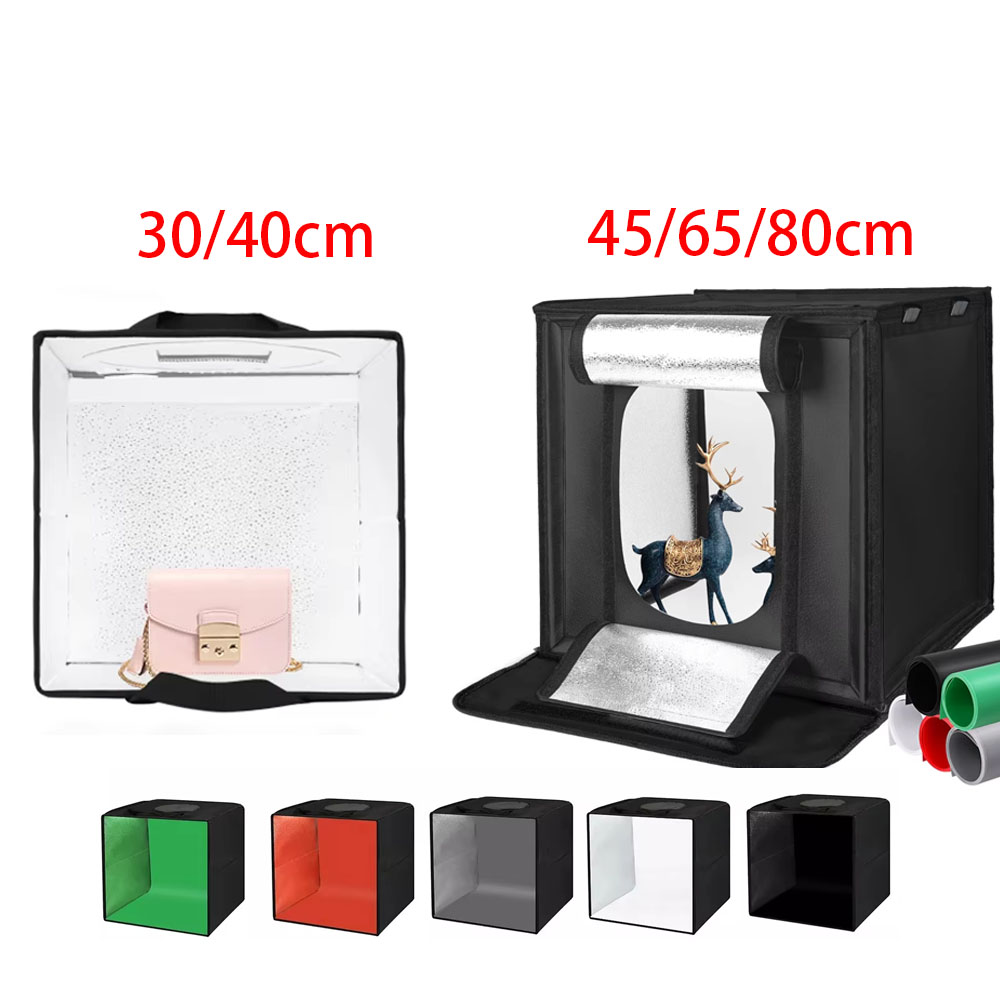 Photography Lighting Kit - 30/40/45 65 80cm fotografia tenda foto