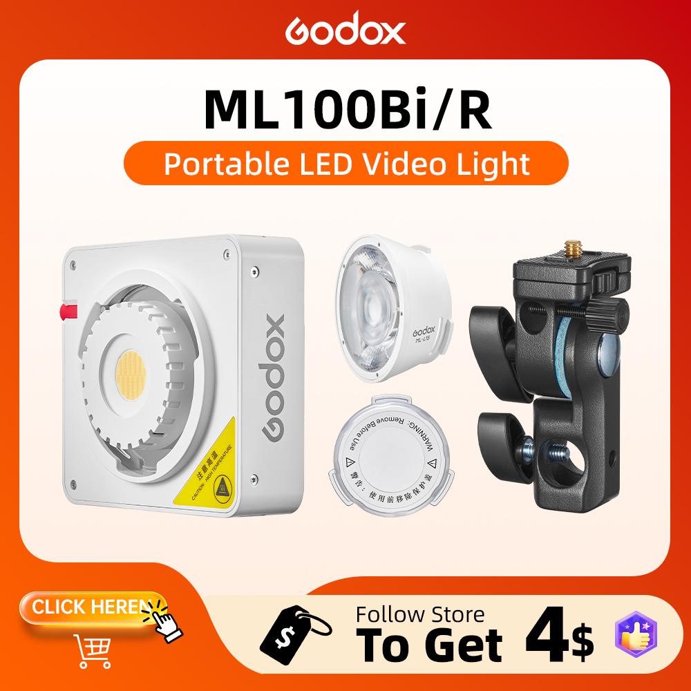 Photography Lighting App - Godox ML100BI Luz de Vídeo LED