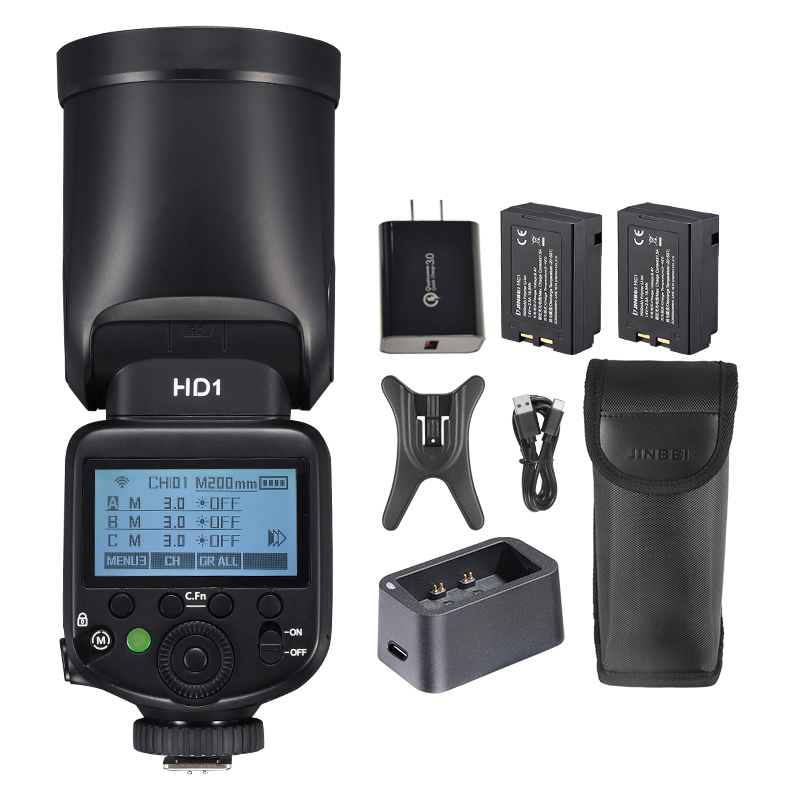 Kit de Flash para Câmera JINBE - Photography Lighting Kit avaliação e preço