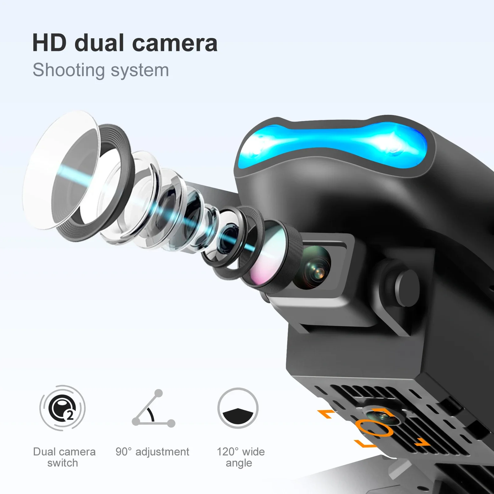K3 E99PRO Drone com câmeras du - Photography Lighting App avaliação e preço