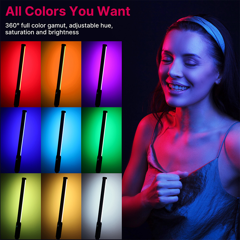 Ulanzi VL119 portátil RGB colo - Photography Lighting Styles avaliação e preço