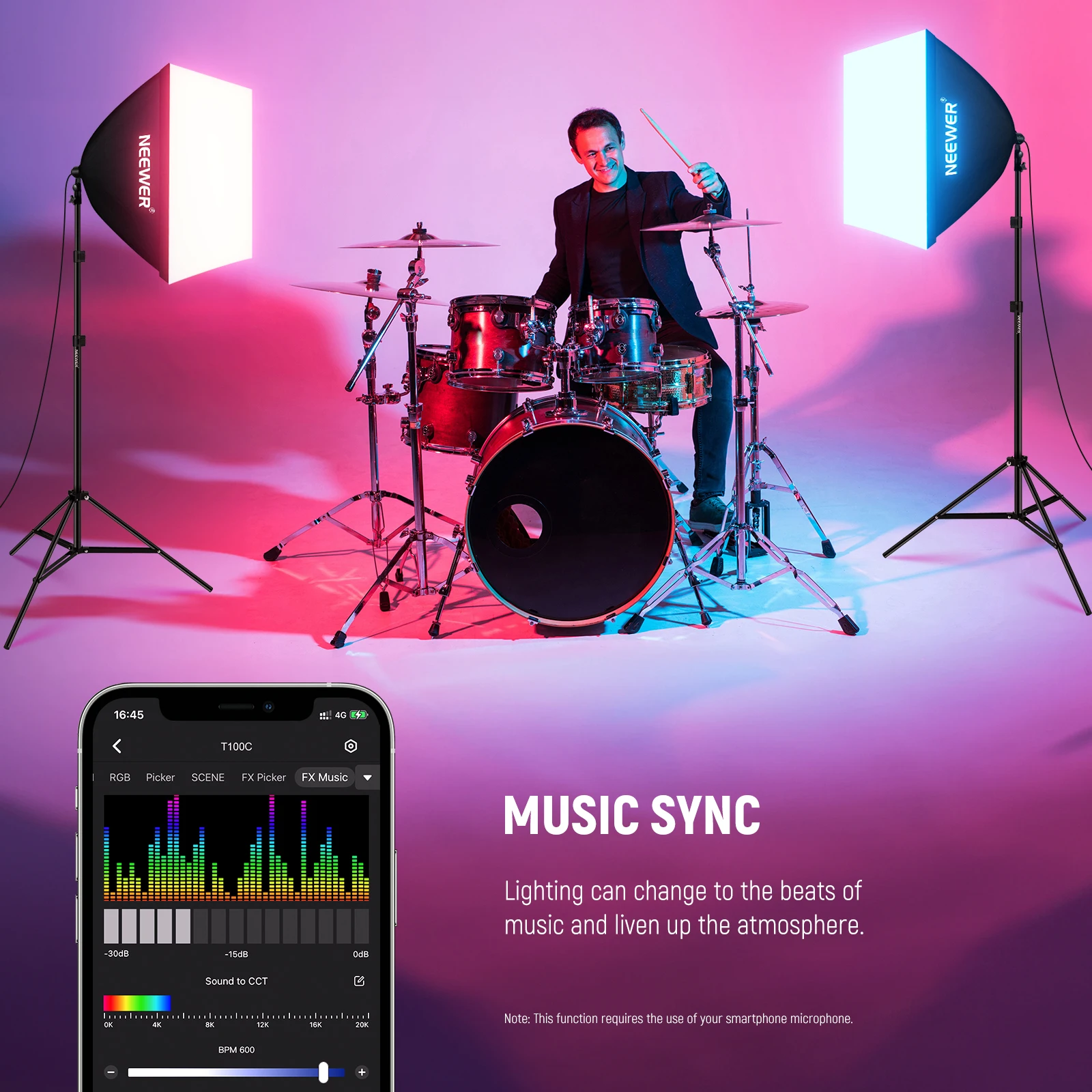 Kit de Iluminação Softbox RGB  - Photography Lighting App avaliação e preço