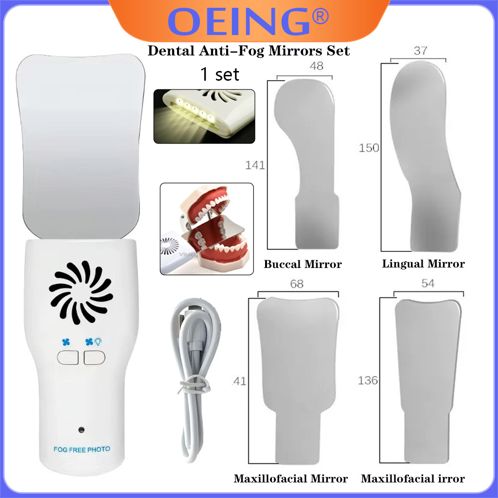 Ag dental anti-nevoeiro espelh - Photography Lighting Reflector avaliação e preço