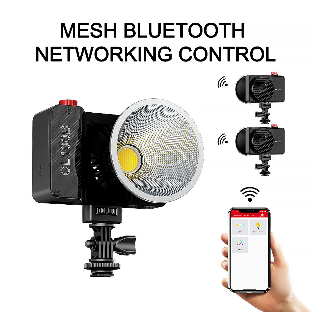 GVM CL100B Luz LED Monocromáti - Photography Lighting App avaliação e preço