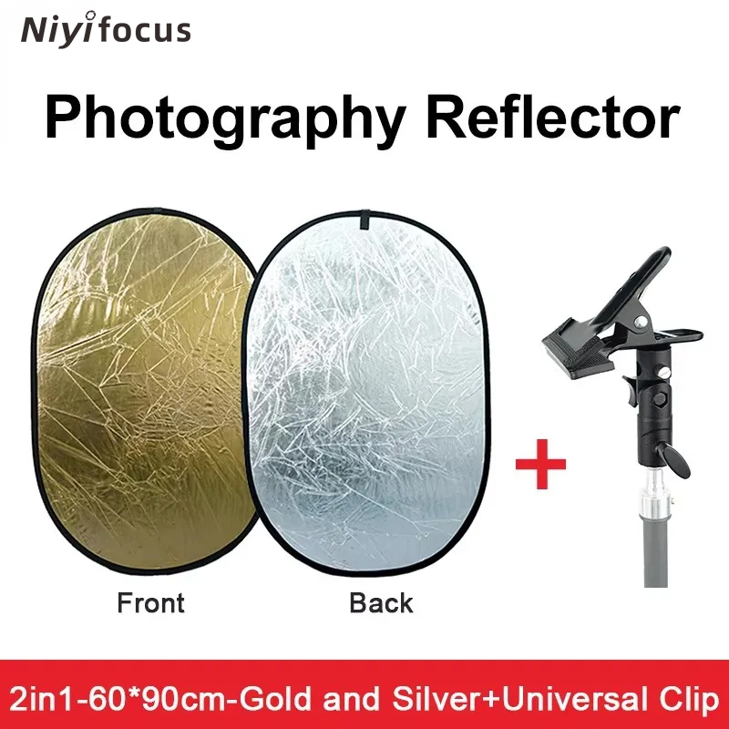 Refletor Portátil Redondo 2 em - Photography Lighting Reflector avaliação e preço