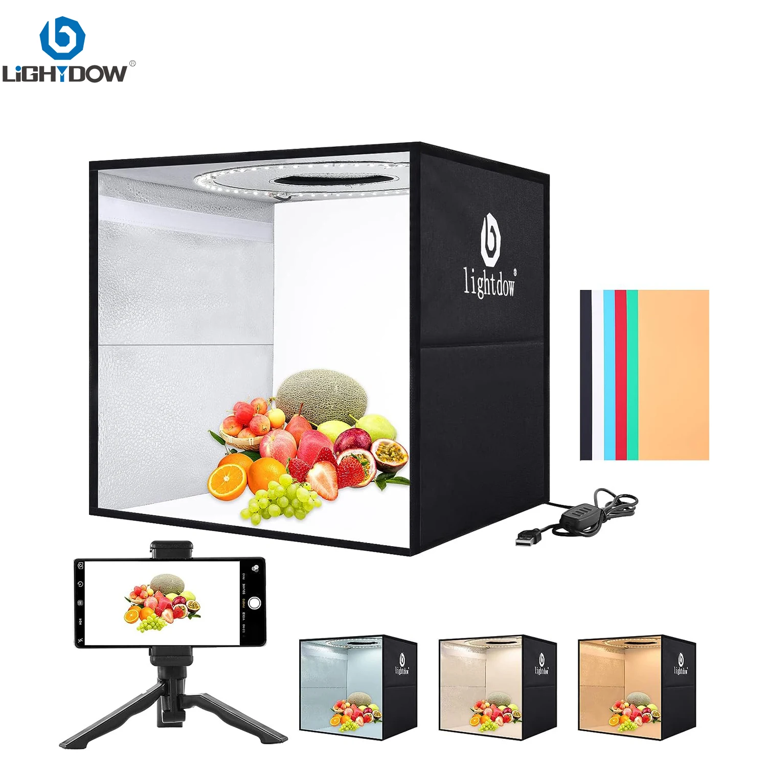Lightdow Photo Studio Light Bo - Photography Lighting Kit avaliação e preço
