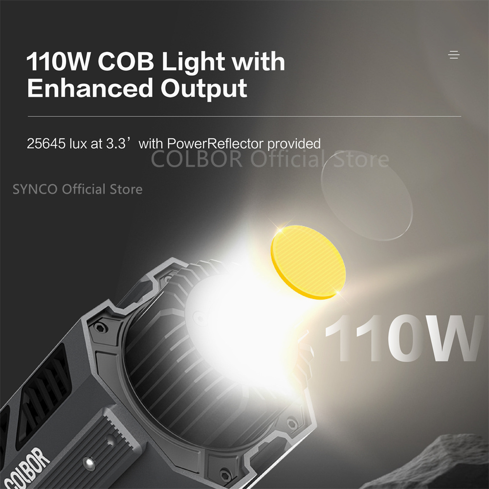 COLBOR-CL100X COB LED Light, V - Photography Lighting Styles avaliação e preço