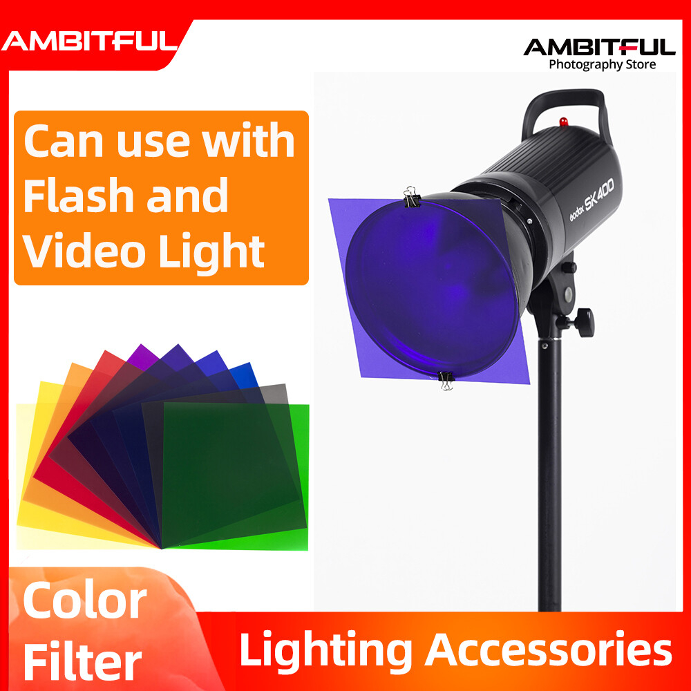Filtro de Cor para Iluminação  - Photography Lighting Gels avaliação e preço