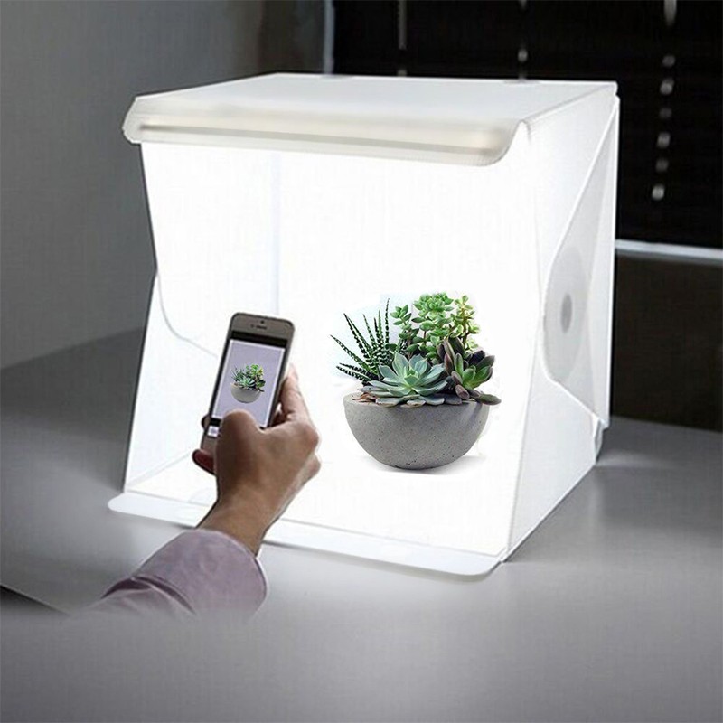 Painel de luz de led para foto - Photography Lighting Tent avaliação e preço