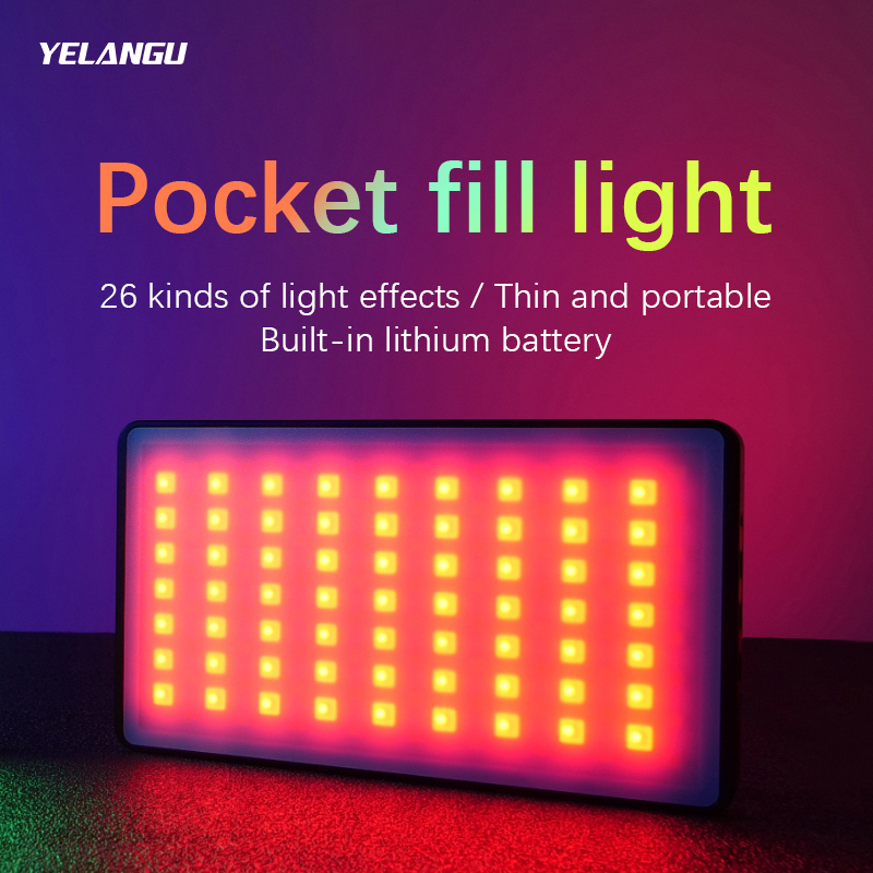 Yelangu rgb led luz de vídeo w - Photography Lighting Styles avaliação e preço