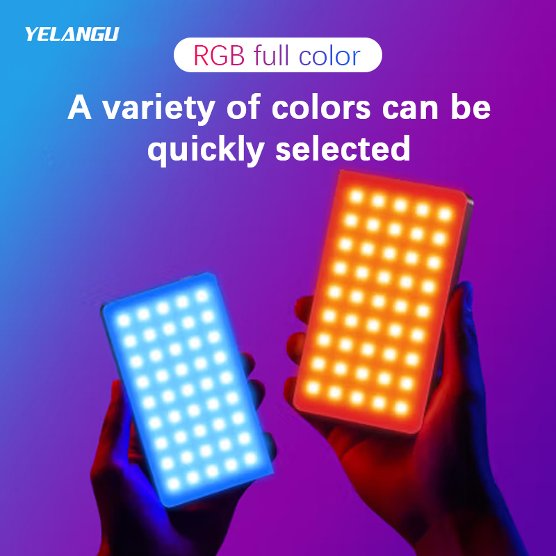 Yelangu rgb led luz de vídeo w - Photography Lighting Styles avaliação e preço