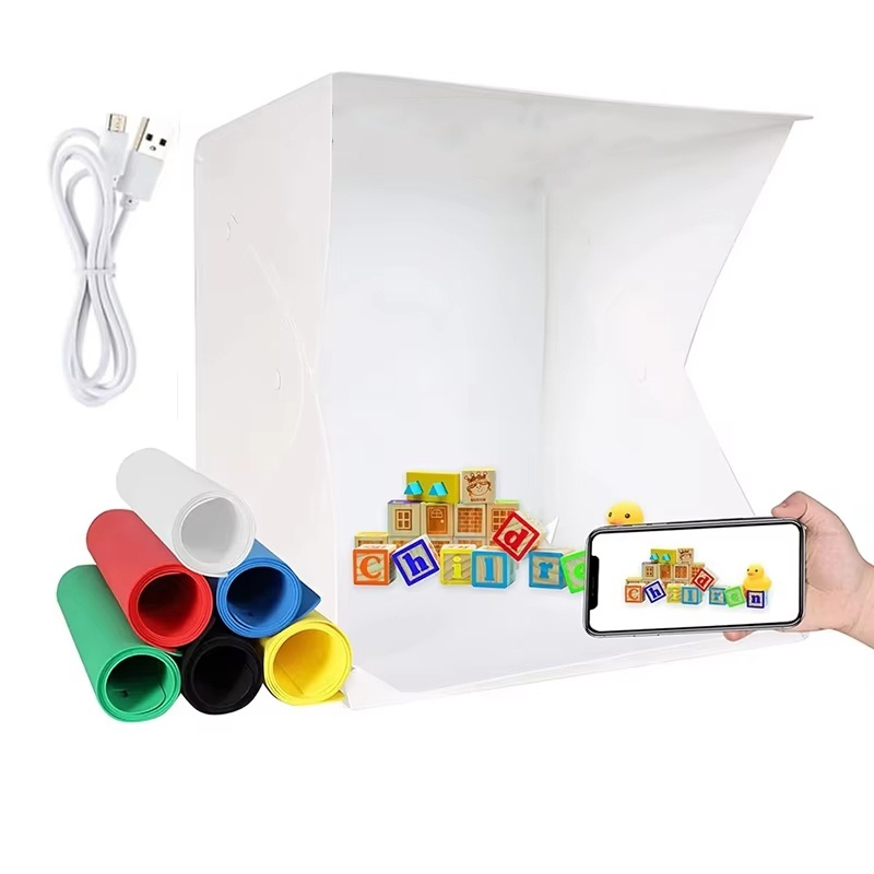 Caixa de Luz Dobrável Portátil - Photography Lighting Kit avaliação e preço