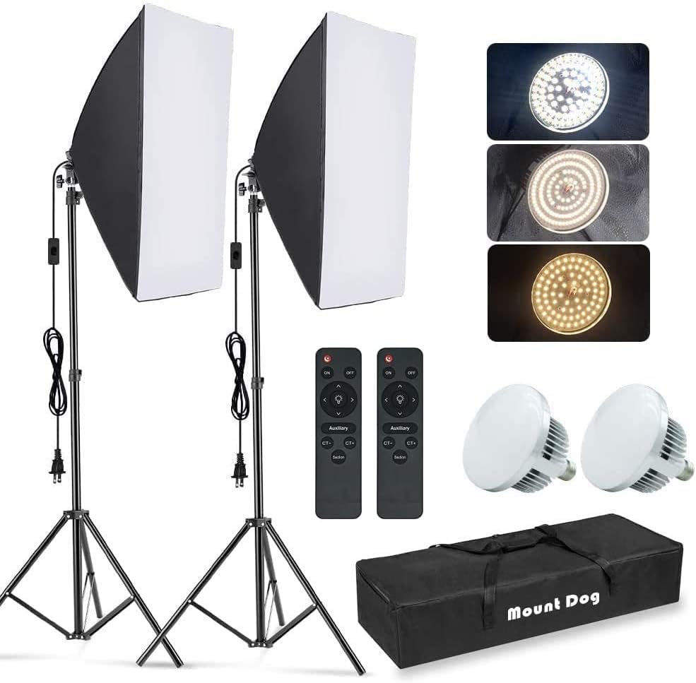 Kit de Iluminação Softbox para - Photography Lighting Kit avaliação e preço