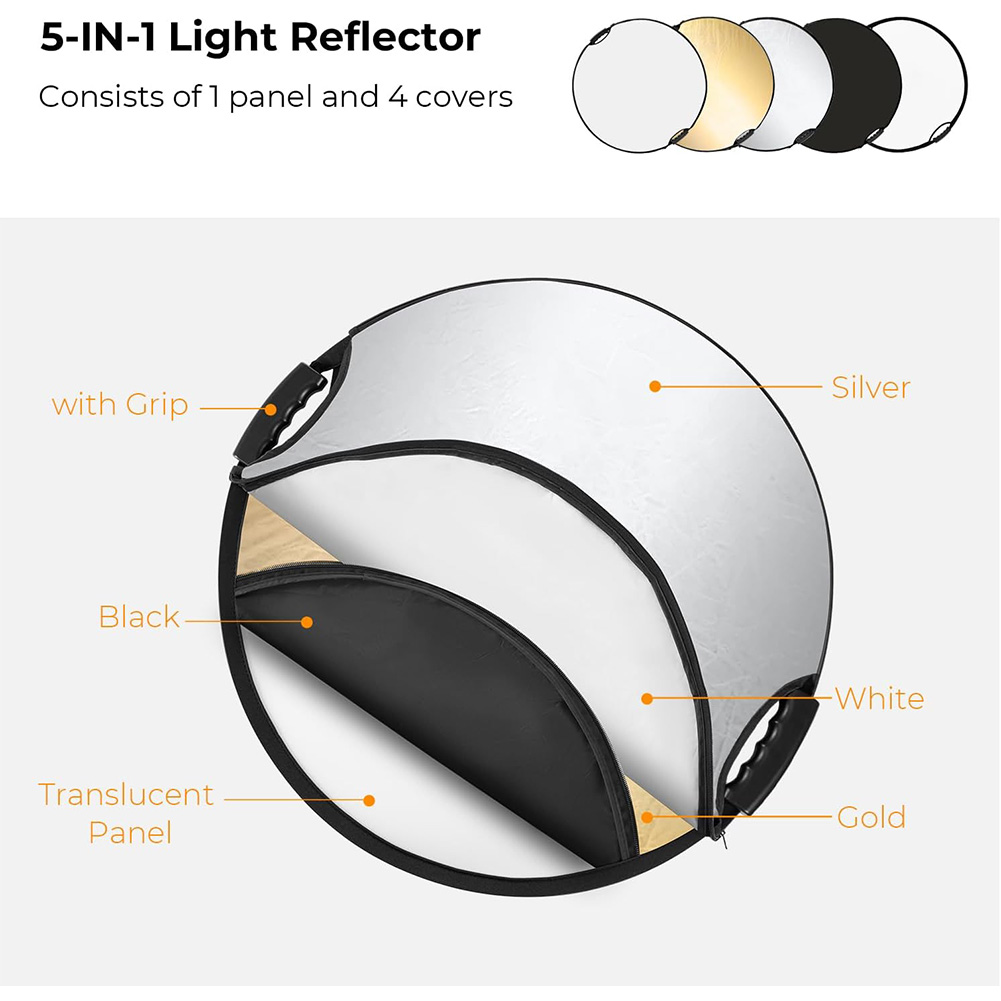 Refletor de Fotografia MYOBO C - Photography Lighting Reflector avaliação e preço
