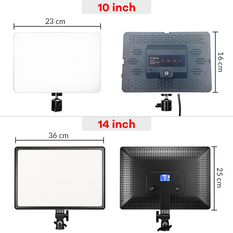 Painel de Luz LED de 14 e 10 P - Photography Lighting Styles avaliação e preço