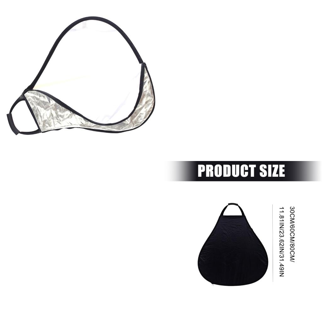 Refletor triangular com alça p - Photography Lighting Reflector avaliação e preço