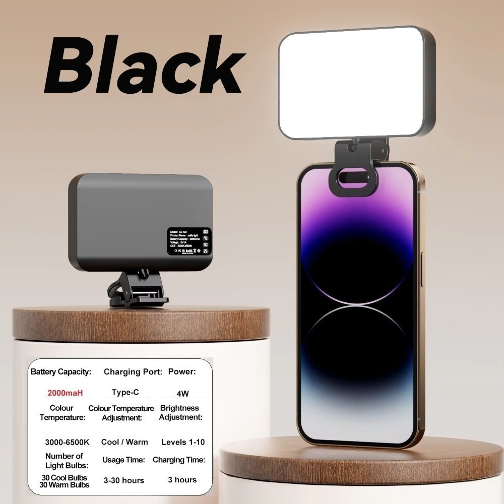 Luz LED para Selfie 800/1000mA - Photography Lighting Flash avaliação e preço